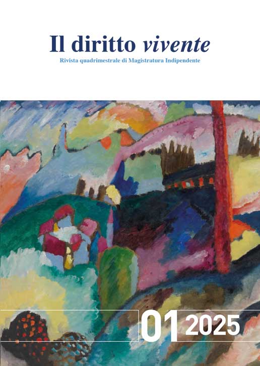 Copertina Rivista 01/2025